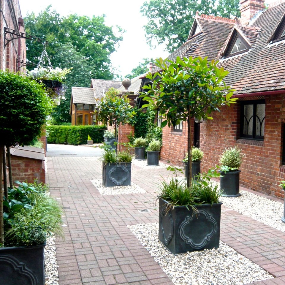 Another view of this shared victorian courtyard