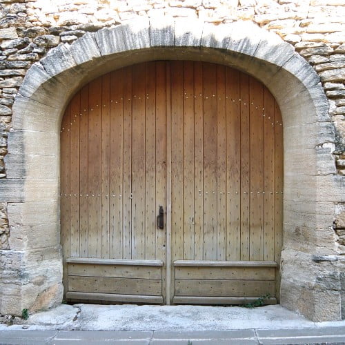 I took this when staying in Provence. Such a lovely entrance with a private garden beyond