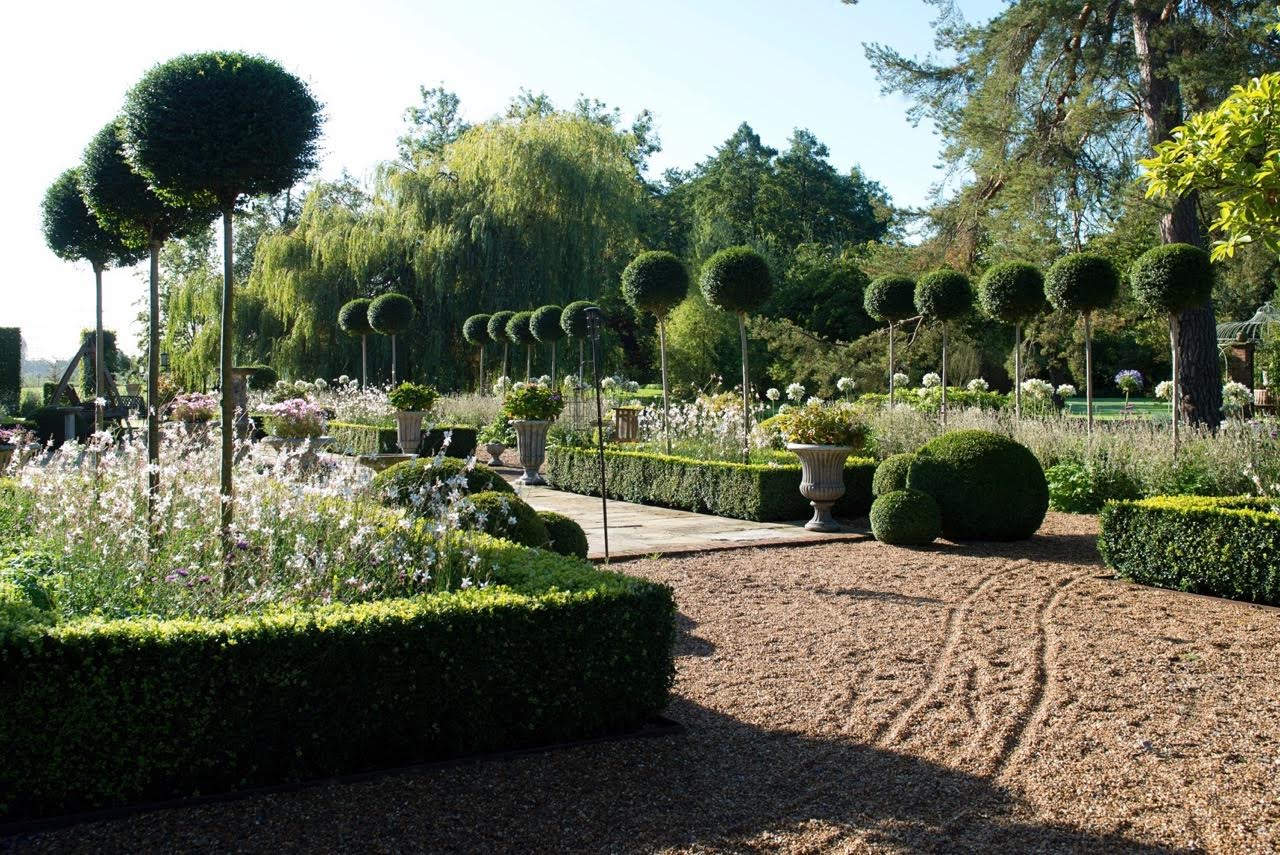 Formal topiary I designed for this manor house garden