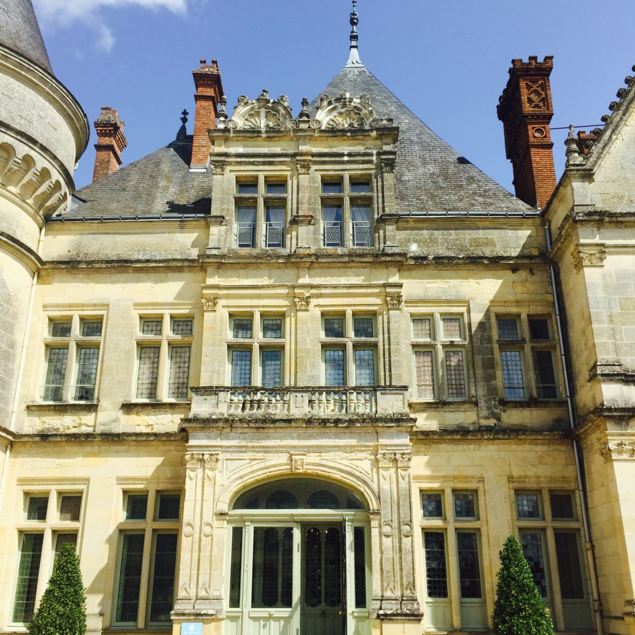 This is Chateau Bourdaisiere in the Loire Valley