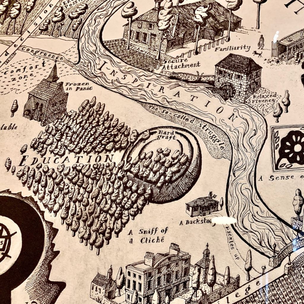 the brilliant map of days by Grayson Perry