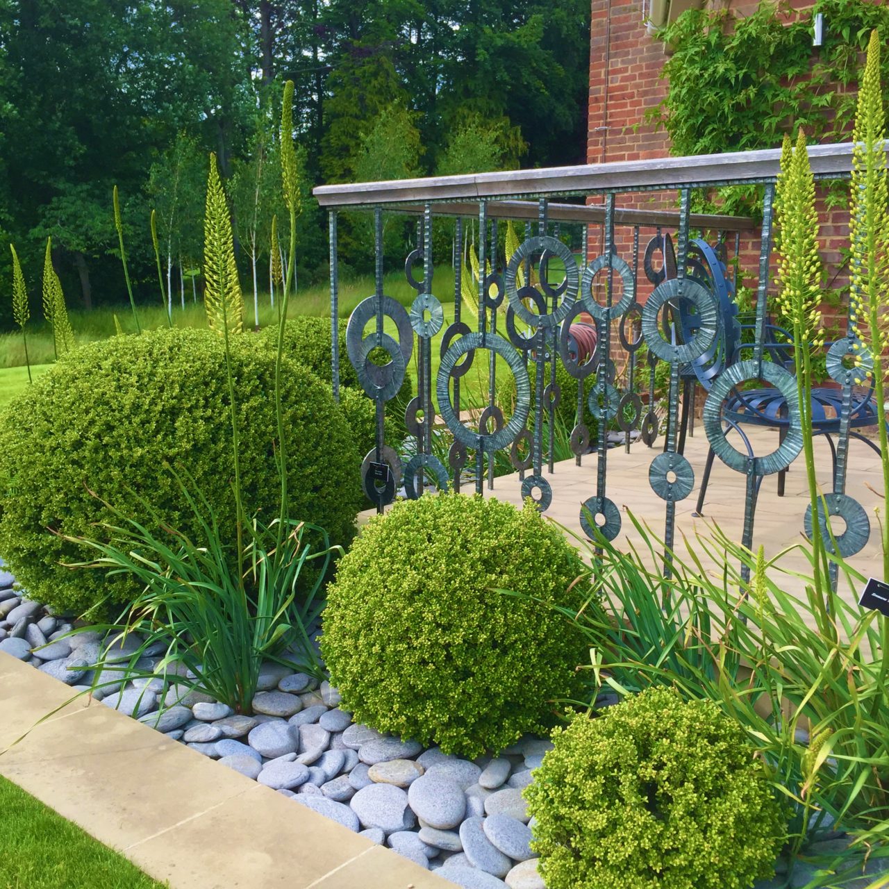 Topiary & eremerus by Jo Alderson Design