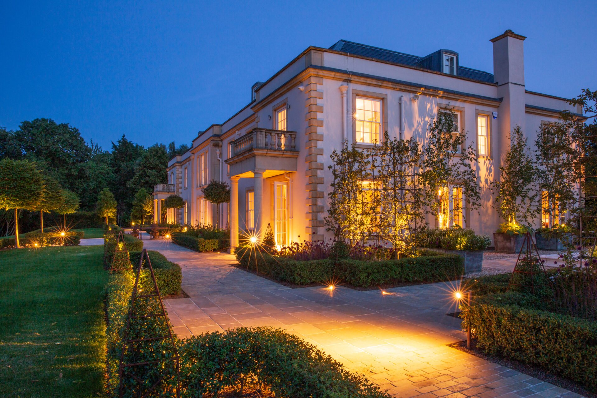 Gorgeous Georgian house with gardens designed by Jo Alderson Phillips