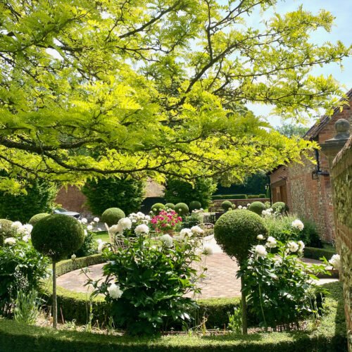 Revisiting the walled garden with parterre - Jo Alderson Phillips