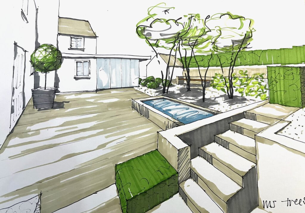 A new Cotswold garden design - Jo Alderson Phillips