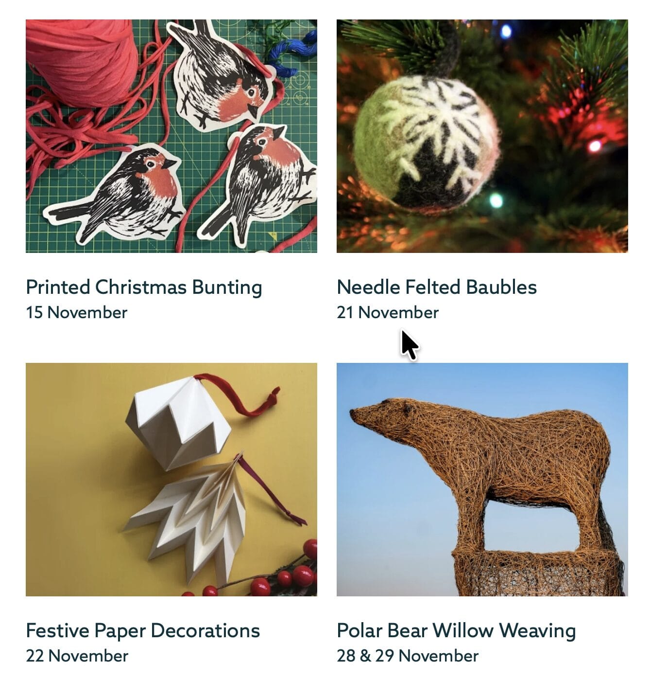 polar bear making course @ Chatsworth