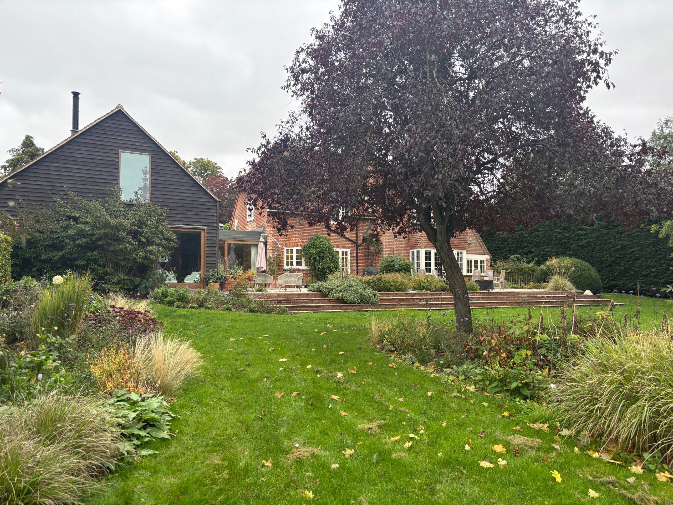This is about the design & making of a new garden...
& this is the before photo